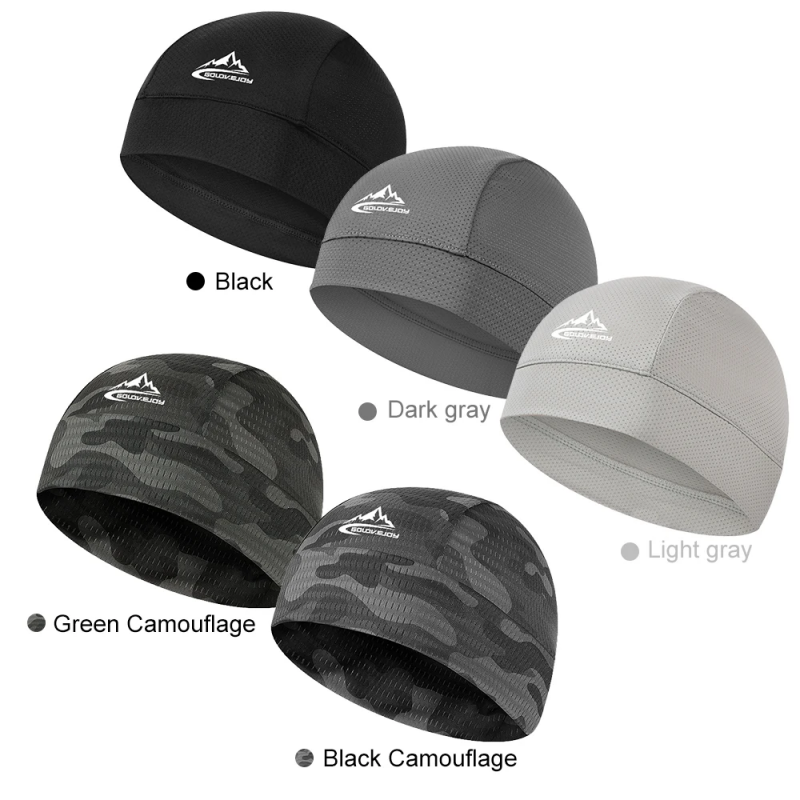 Skull Cap Helmet Liner - Snel drogende, ademende fietsmuts, schedelmuts, onderhelmvoering,