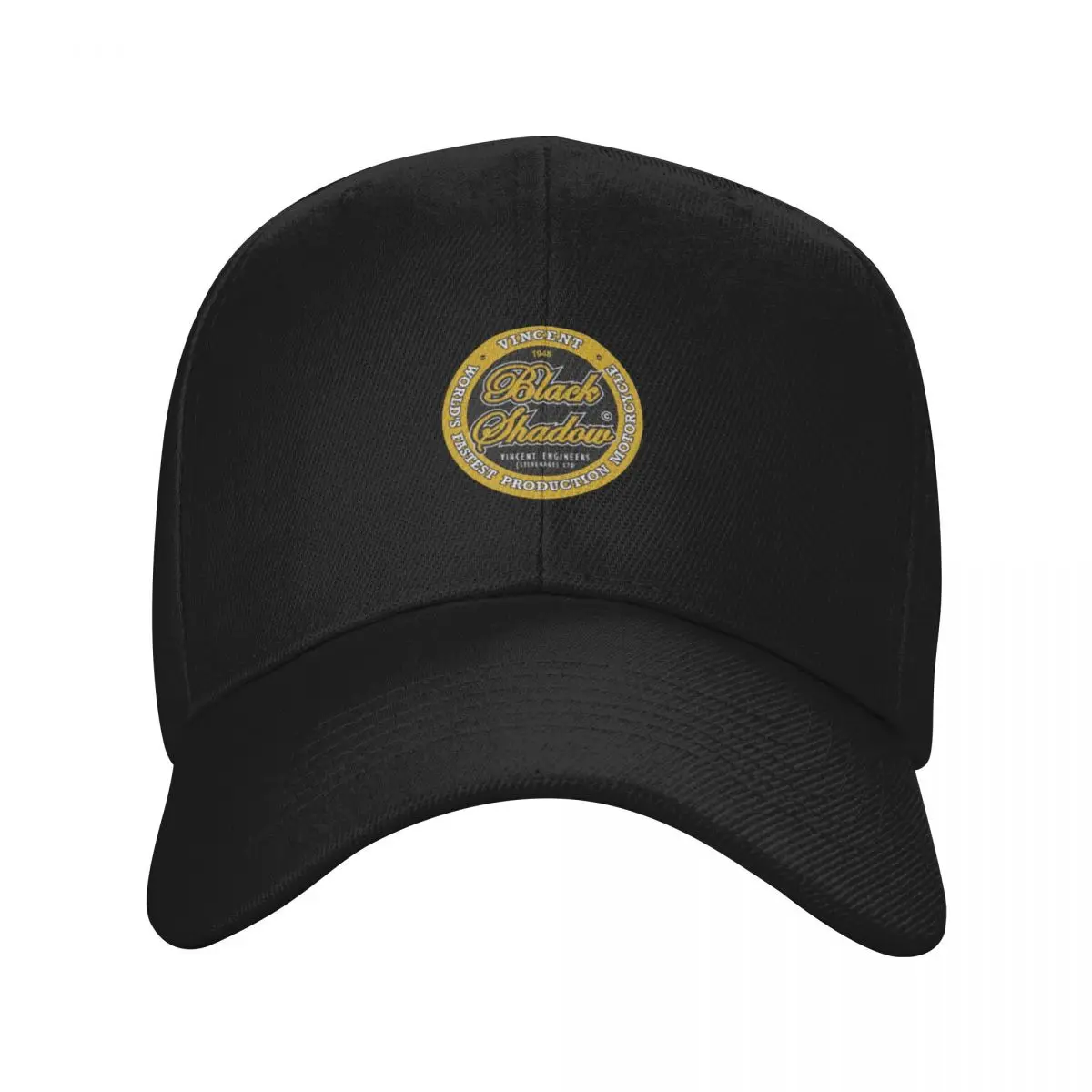 Golf Cap Dad - Nieuwe Vincent Black Shadow Vintage Baseball