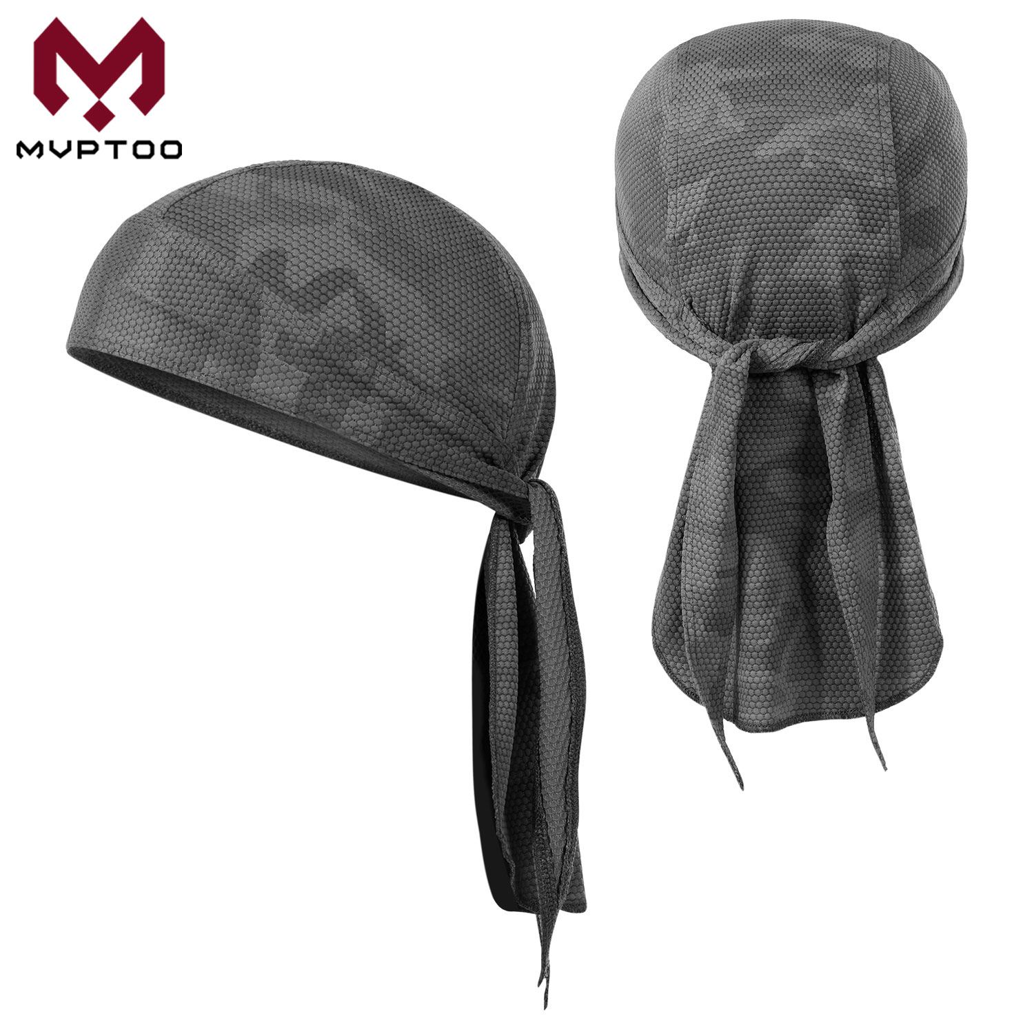 Skull Cap Helmet Liner - Koelende bandana-muts, sneldrogend, ademend, helmvoering, verstelbare