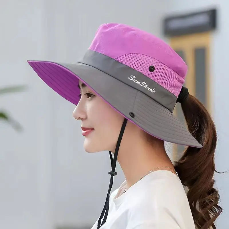 Sun Hat Wide Brim - Zomerzonnehoed voor dames met grote rand
