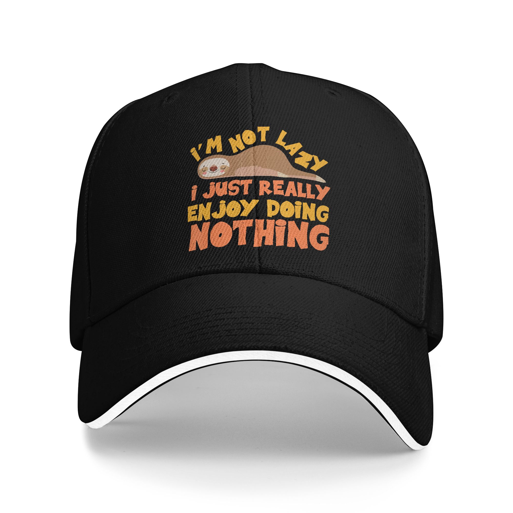Golf Cap Dad - Mannen Vrouwen Ik ben niet lui,