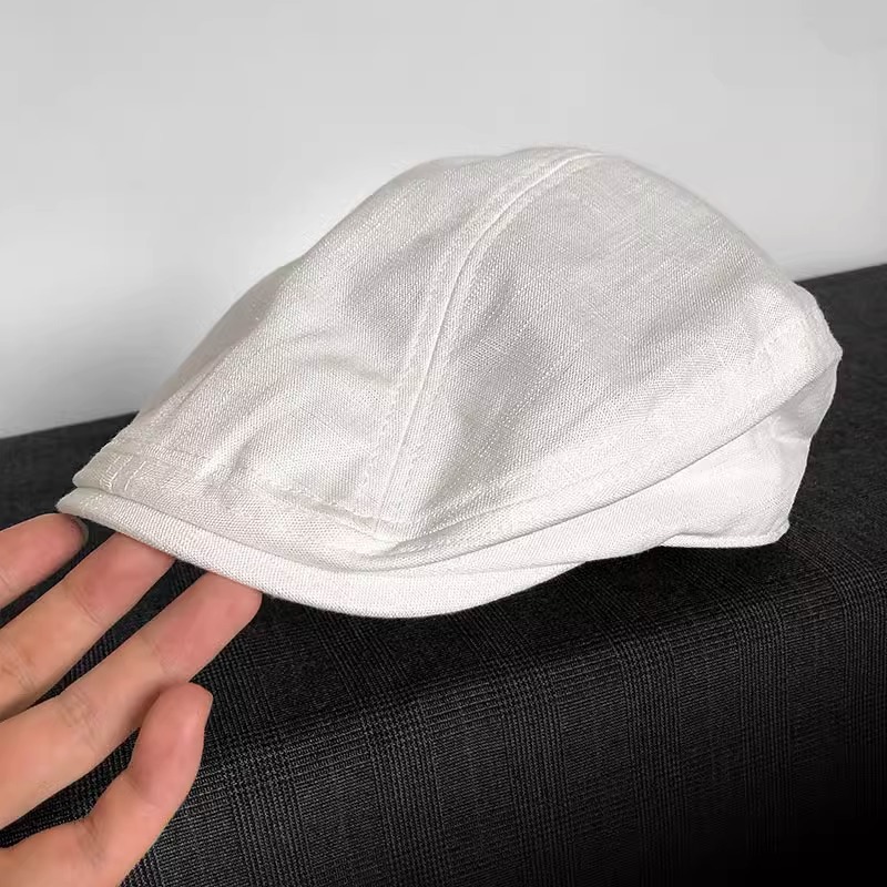 Vintage linnen newsboy pet, ad - Newsboy Cap Ivy recensie en prijs