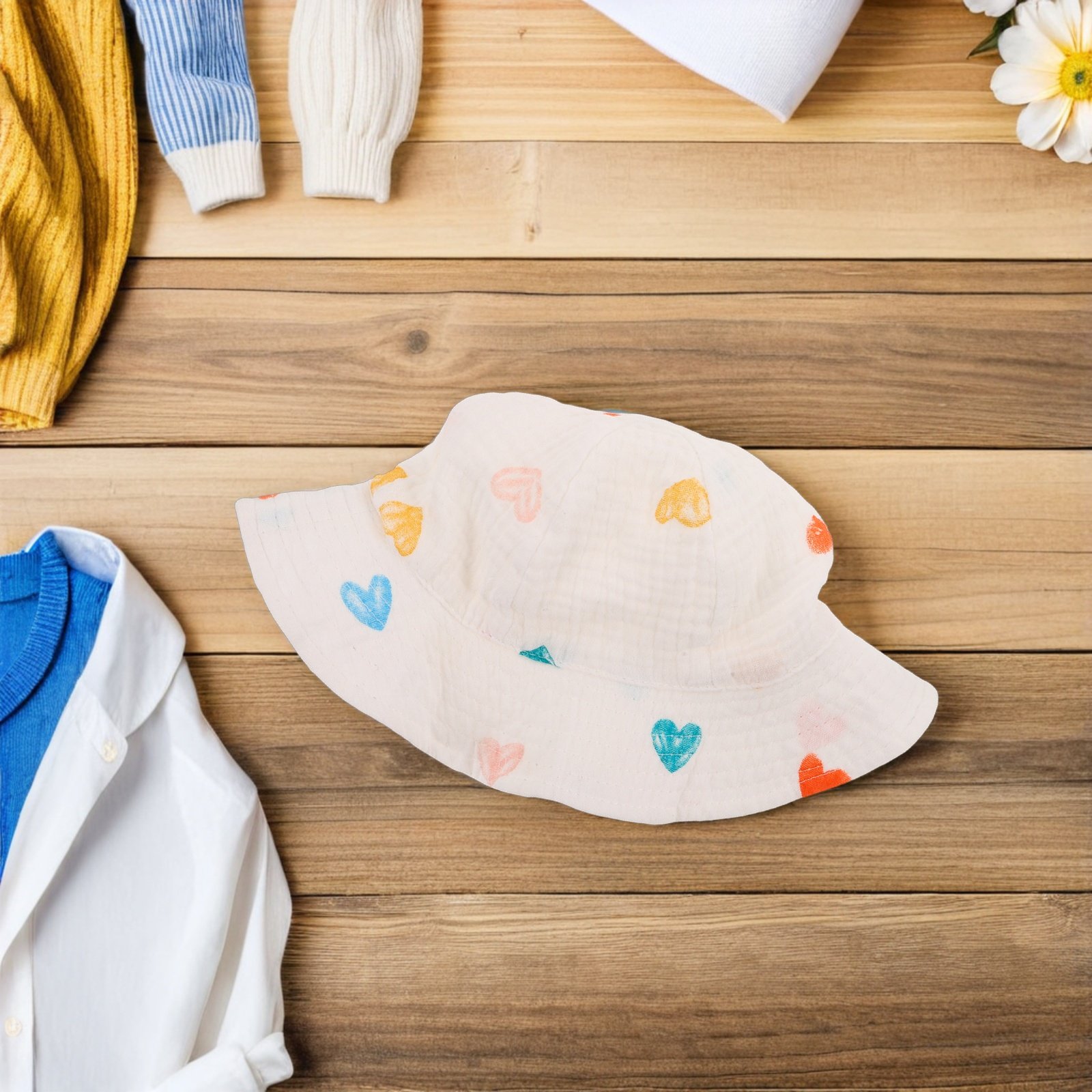 Babyzonnehoed, zachte katoenen - Bucket Hat Cotton recensie en prijs