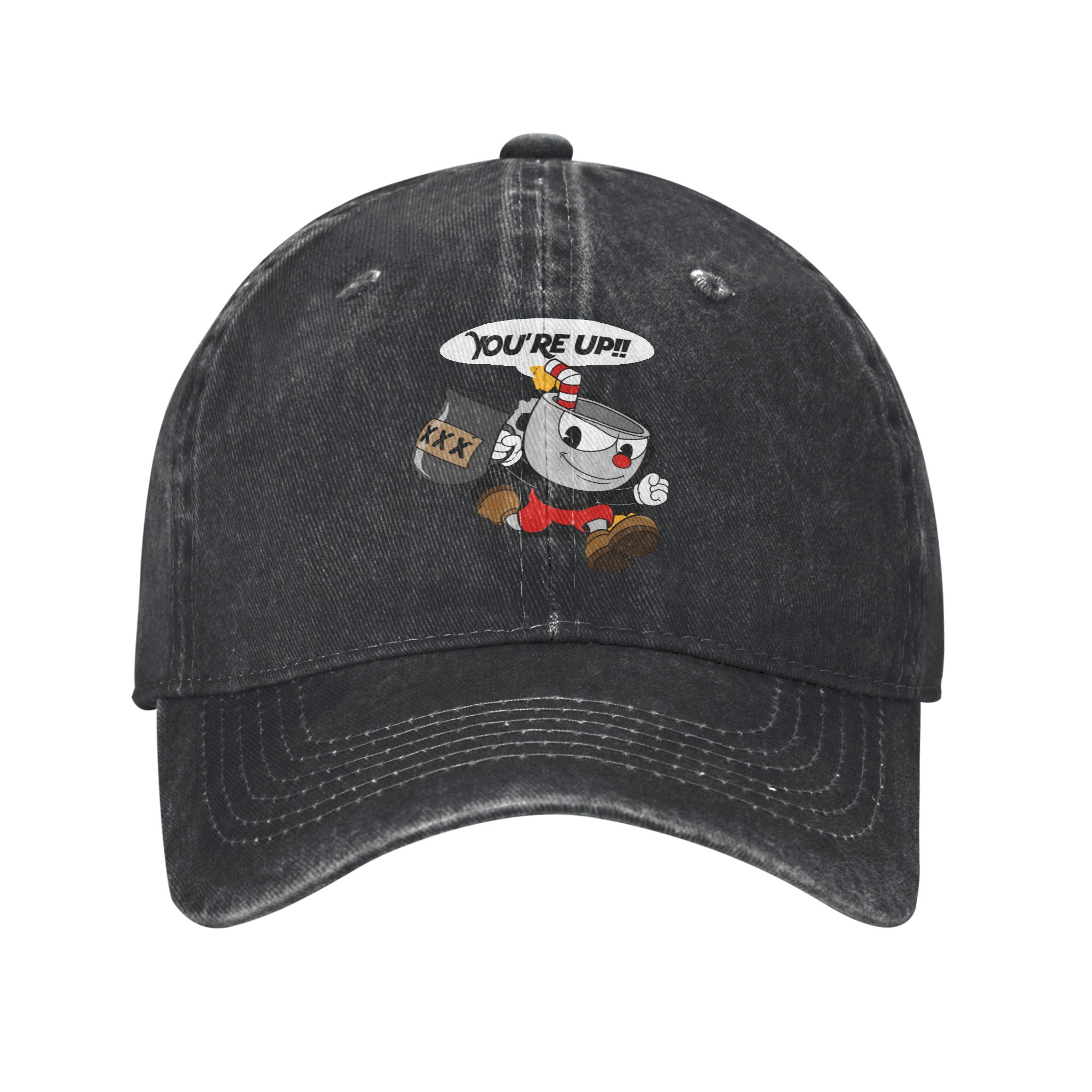Custom Punk Cupheads Cartoon C - Dad Hat Cotton recensie en prijs