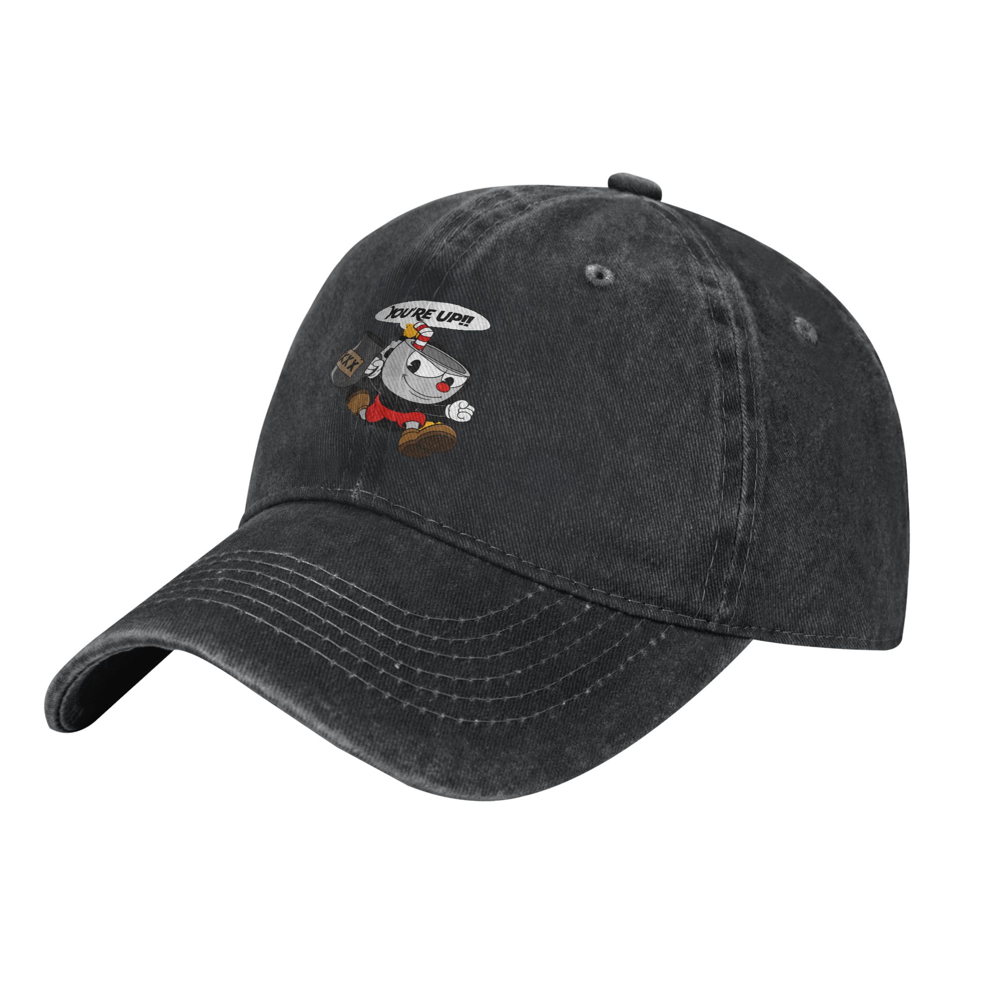 Custom Punk Cupheads Cartoon C - Dad Hat Cotton recensie en prijs