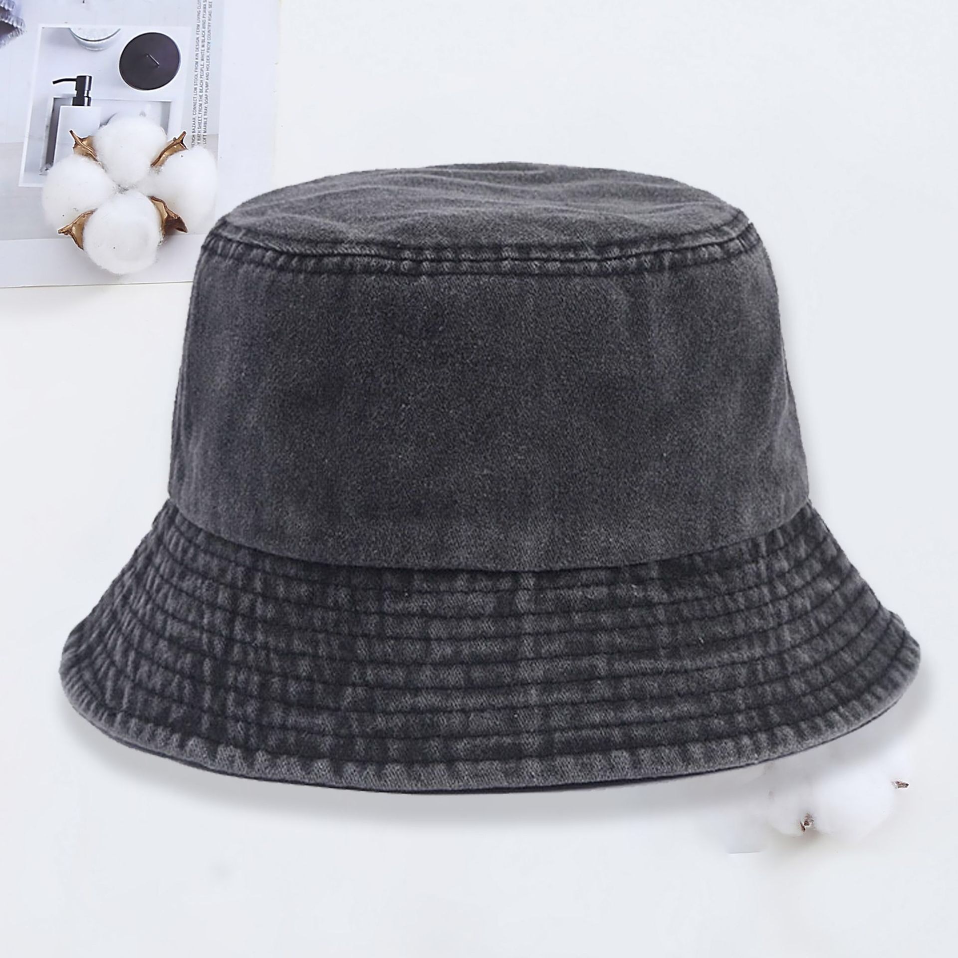 Op maat gemaakte denim bucket  - Bucket Hat Cotton recensie en prijs