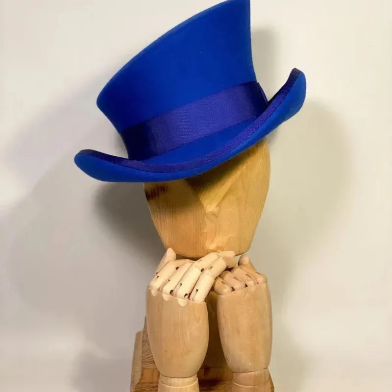Wolvilt Hoed met Blauw Lint Fe - Fedora Hat Wool recensie en prijs