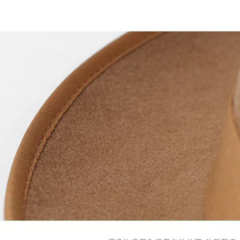 Zwarte Fedora Hoed Unisex Wide - Fedora Hat Wool recensie en prijs