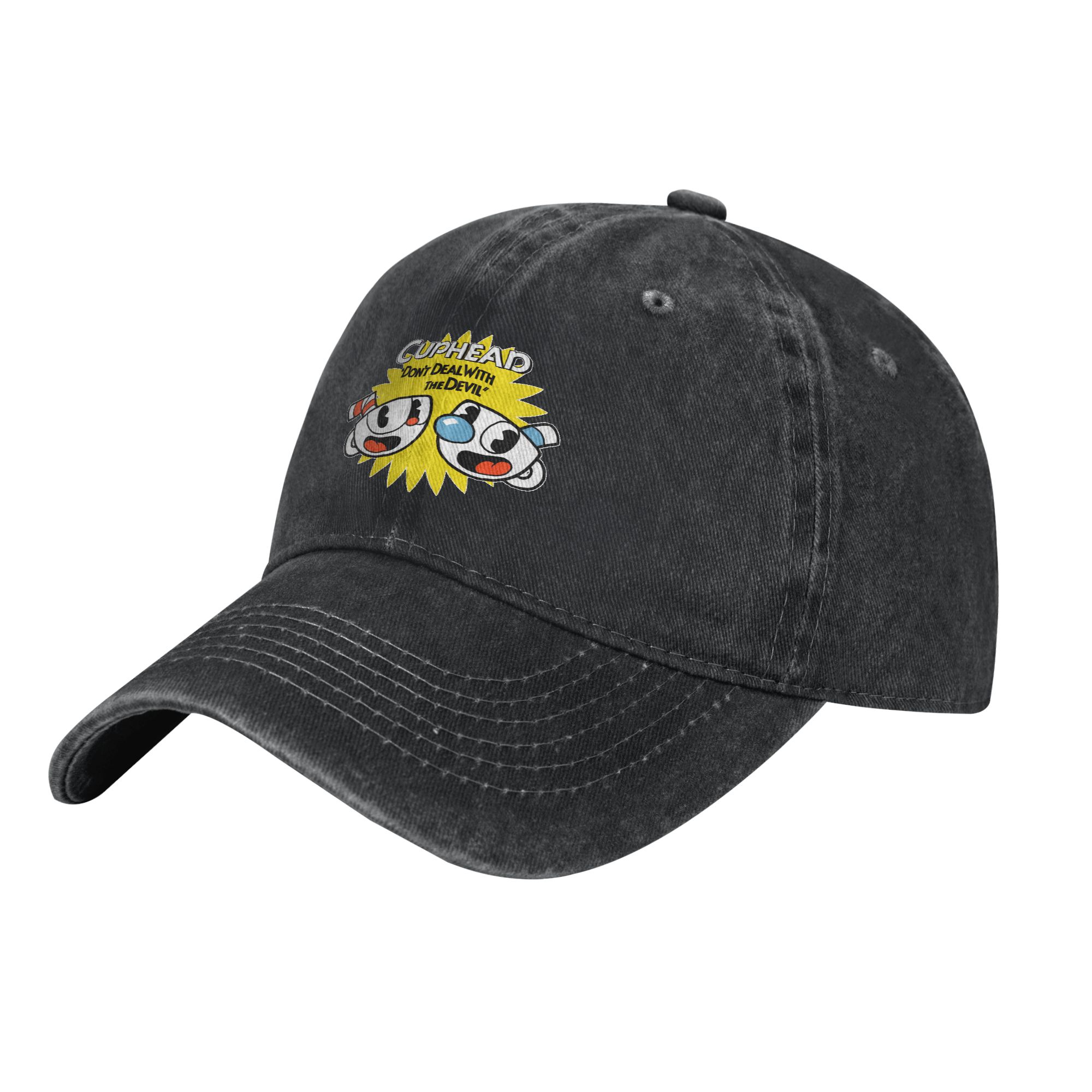 Aangepaste Cupheads Cartoon Ba - Dad Hat Cotton recensie en prijs